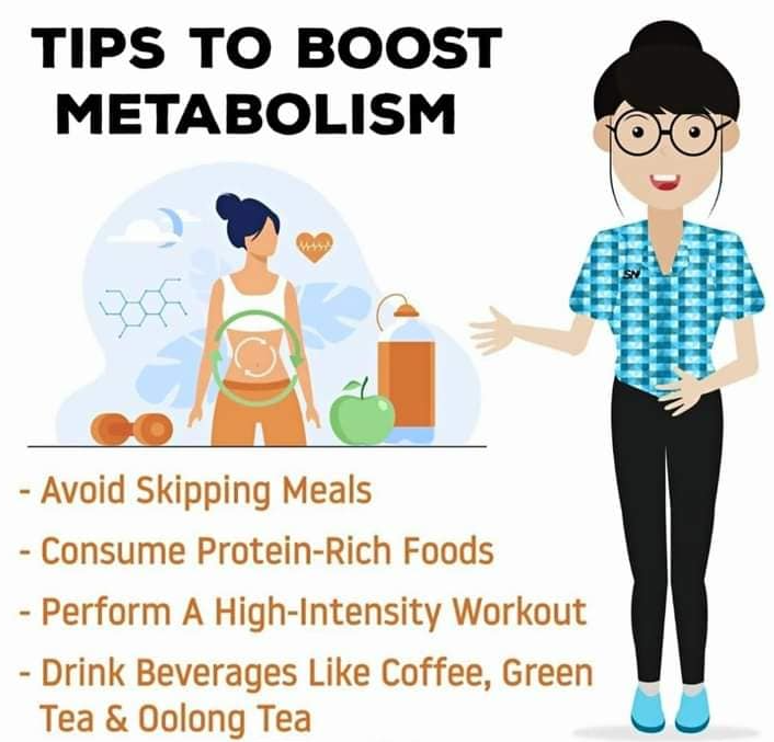 tips to boost metabolism | Sally Pattison